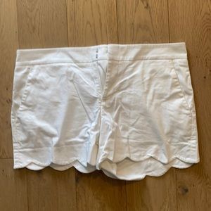 Club Monaco Scalloped Shorts